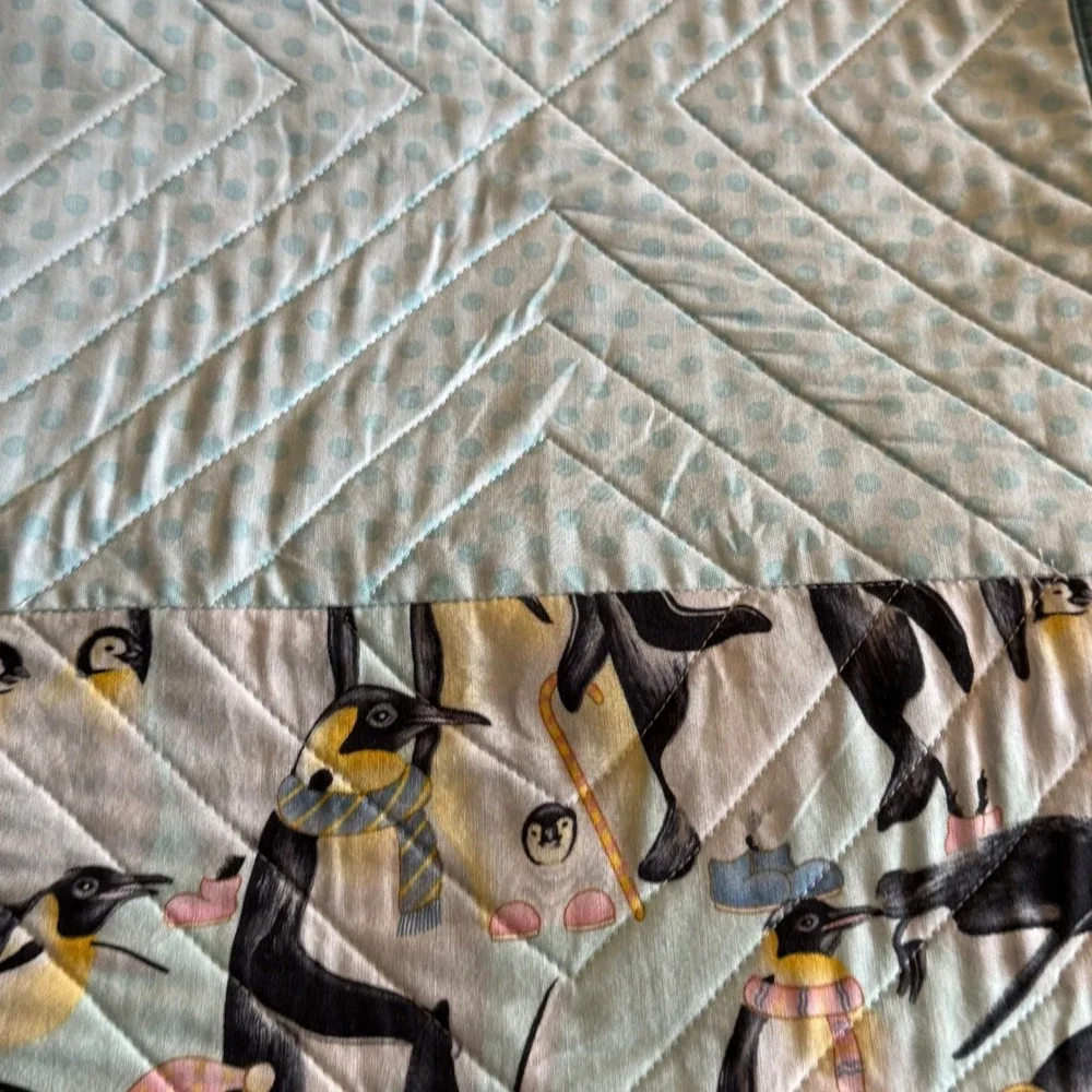 Handmade quilted baby